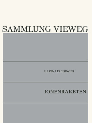 cover image of Ionenraketen